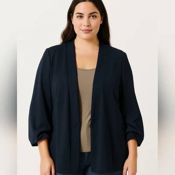 NYCC Women's Elegant Black Blazer - Picture 2 of 5